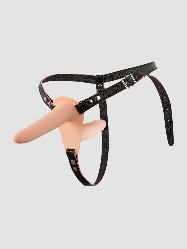 Double Gode Ceinture Vibrant Double Strap-On