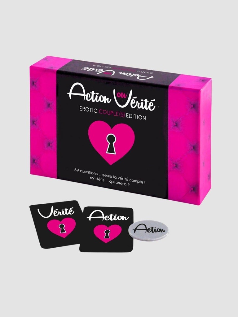 Jeu Coquin Action ou Vérité Erotic Couple(s) Edition